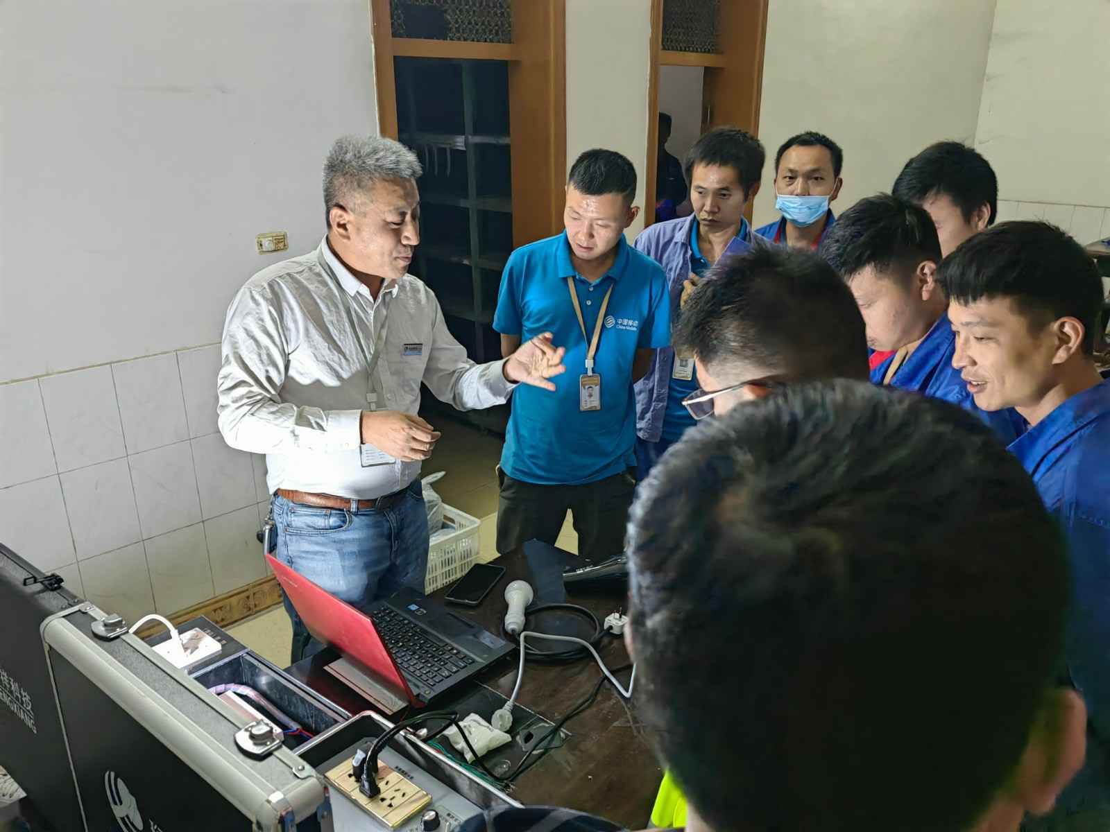 济南志诚个性化营养咨询有限公司为中移铁通有限公司安全用电培训